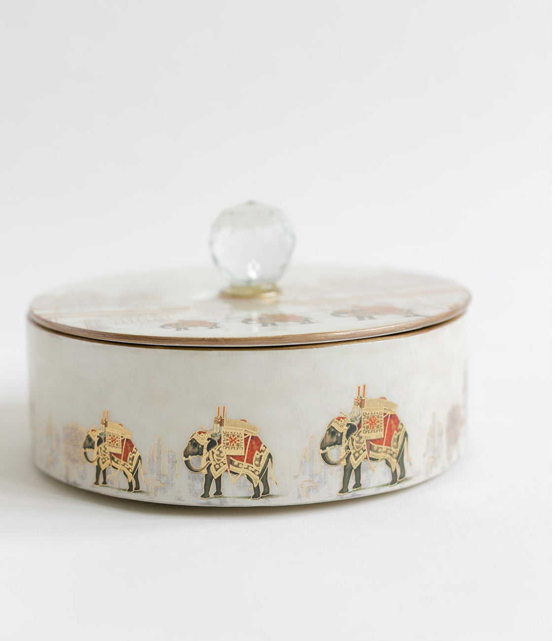 Heritage Haathi Round Box