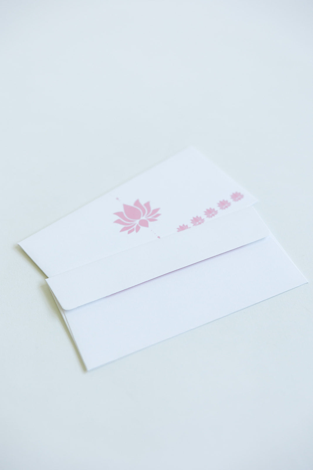5 Baby Pink Lotus Money Gift Envelopes