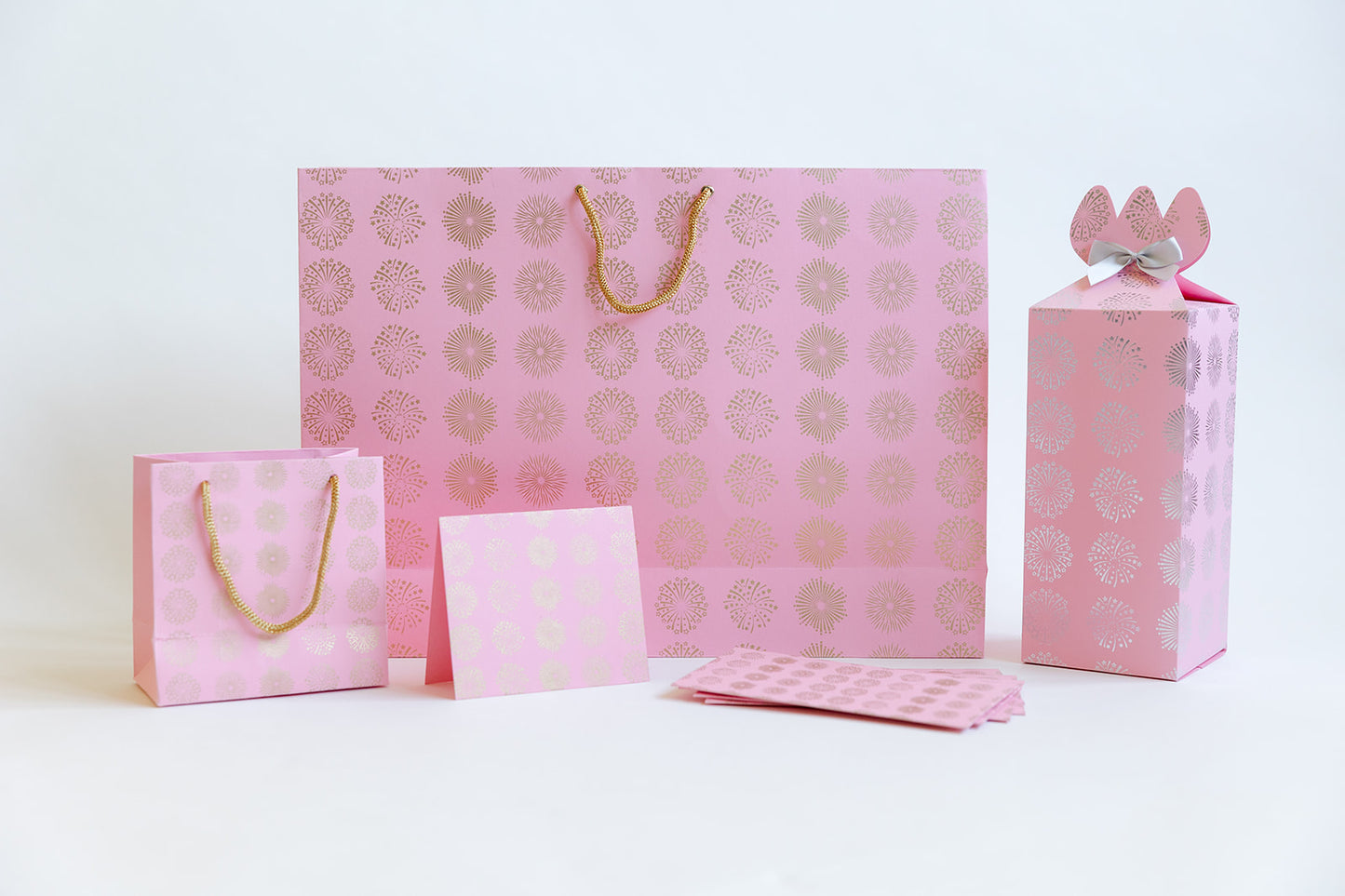 Mini Gift Bag Pink Sparkles