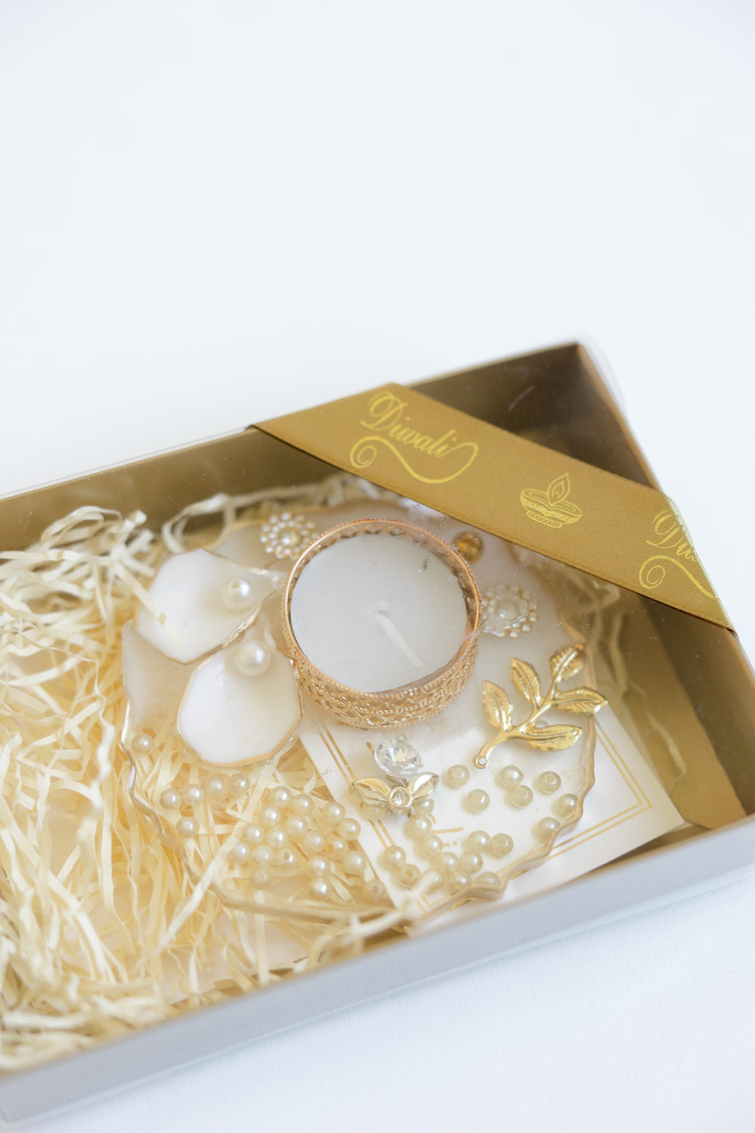 Elegant Diwali Candle Gift Set