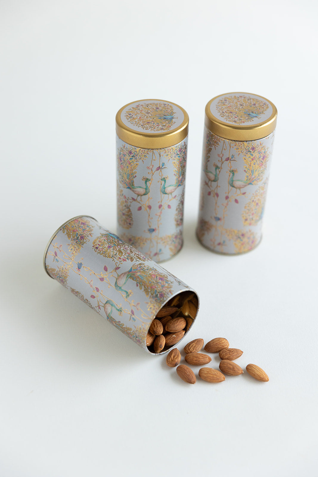 Dancing Peacock Luxury Hamper Bag Box with 3 Jars