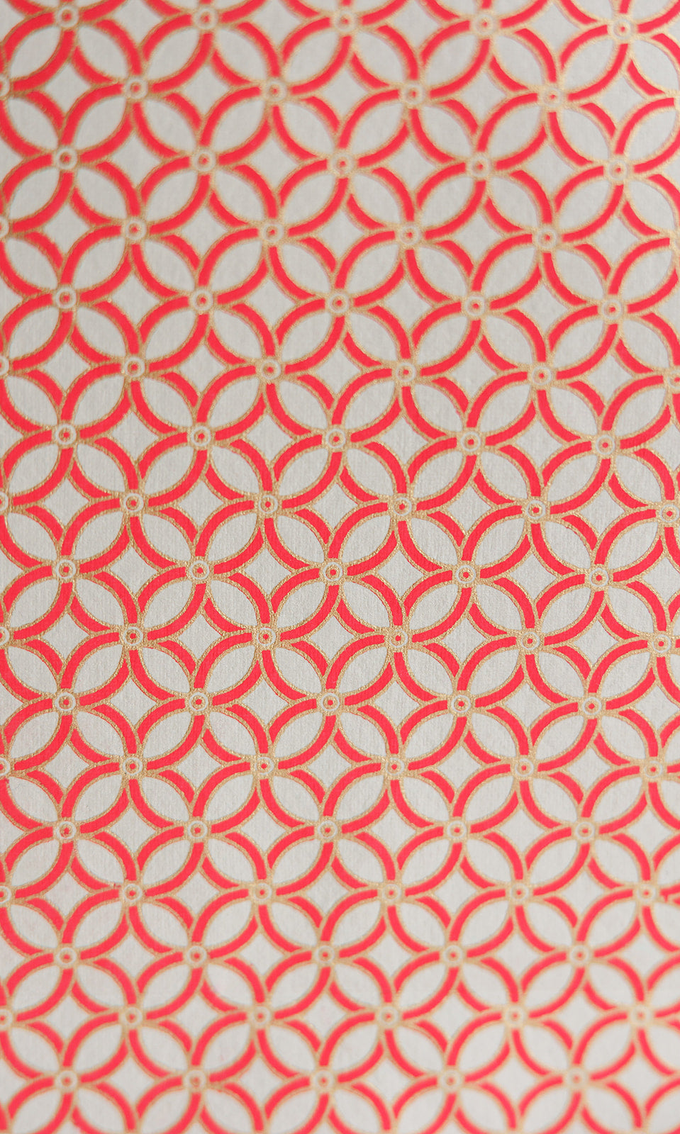 Geo Red Large Gift Bag