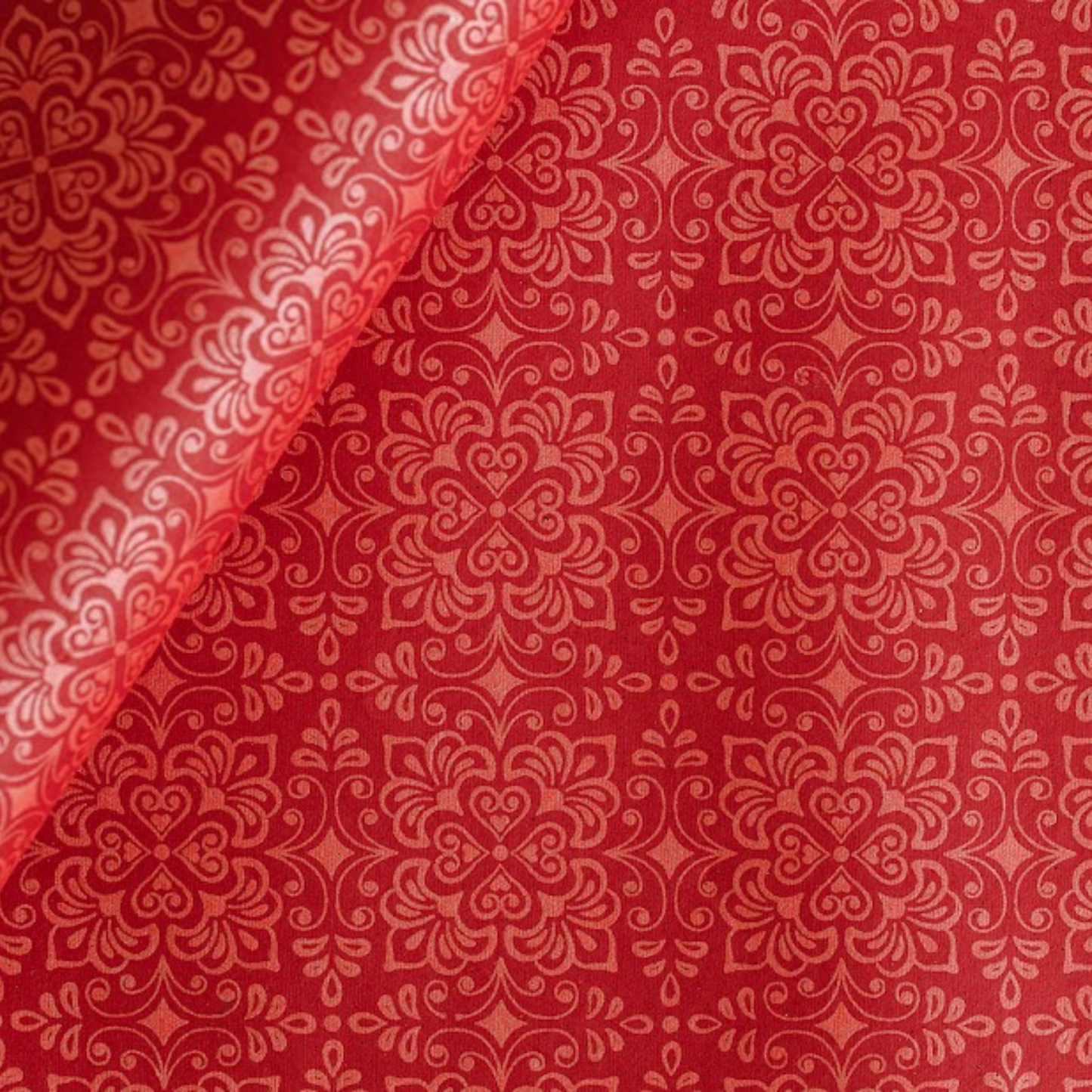 Ruby Red Wedding Luxury Handmade Gift Wrap