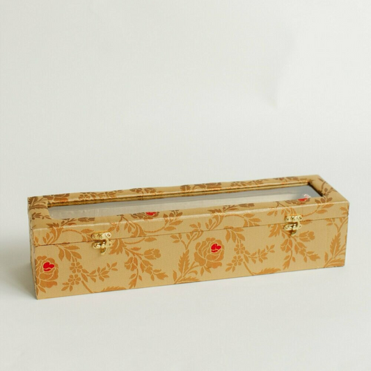 gold wedding chura box