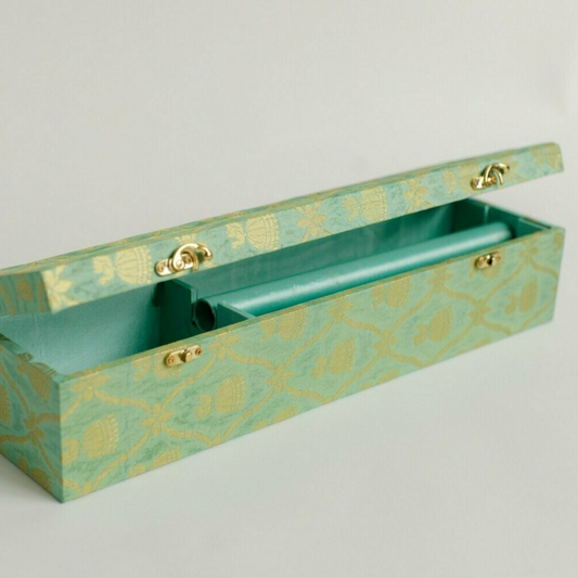 Green bangle chura and khlera box