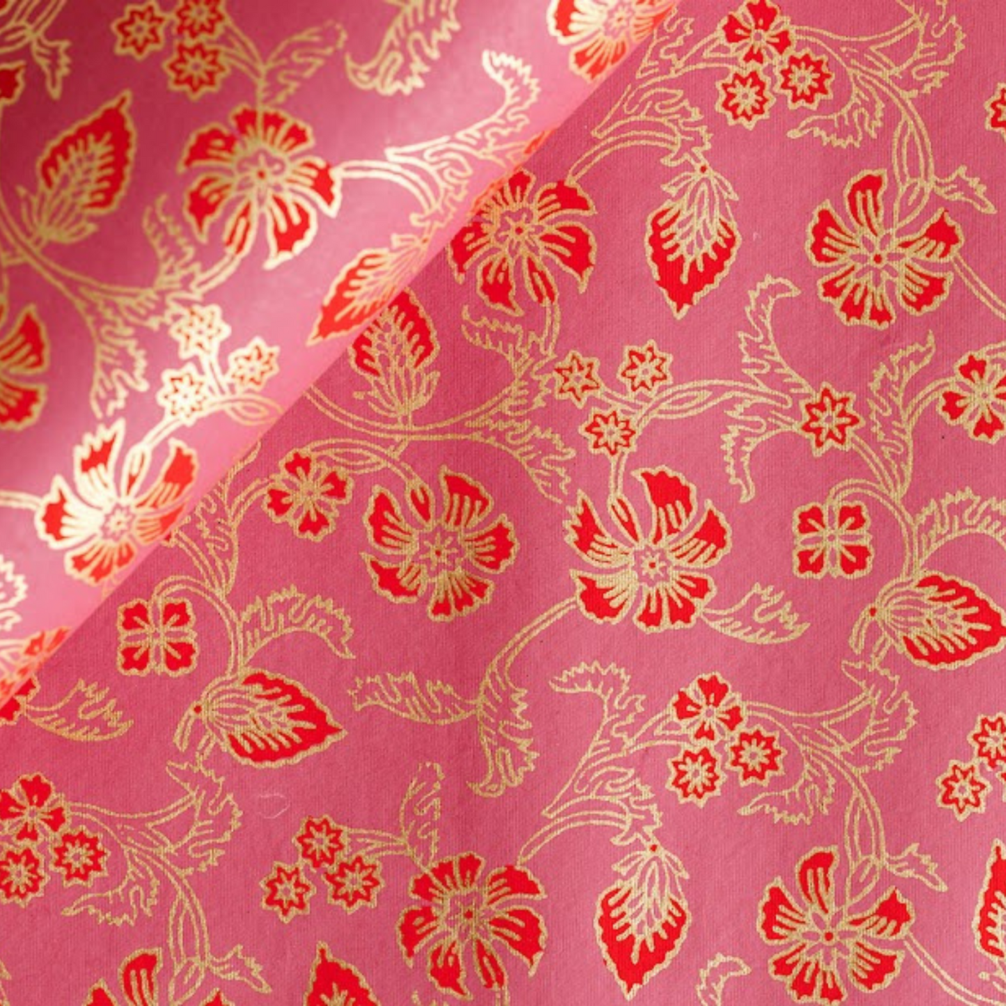 Jasmine Fuschia Luxury Handmade Gift Wrap