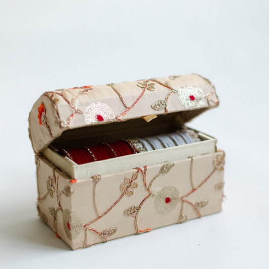 gold bangle box