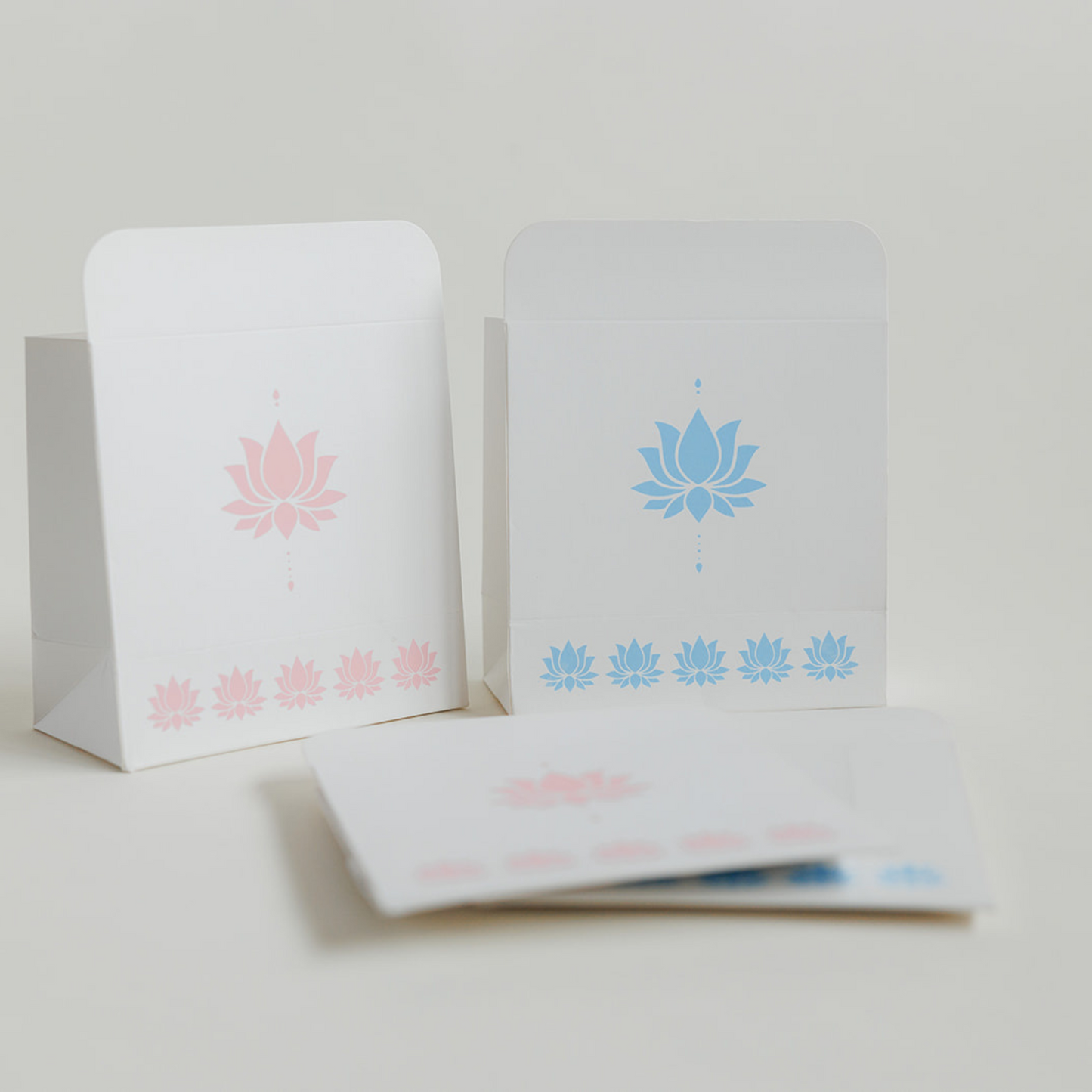 Lotus Small Envelope Gift Bag Pink