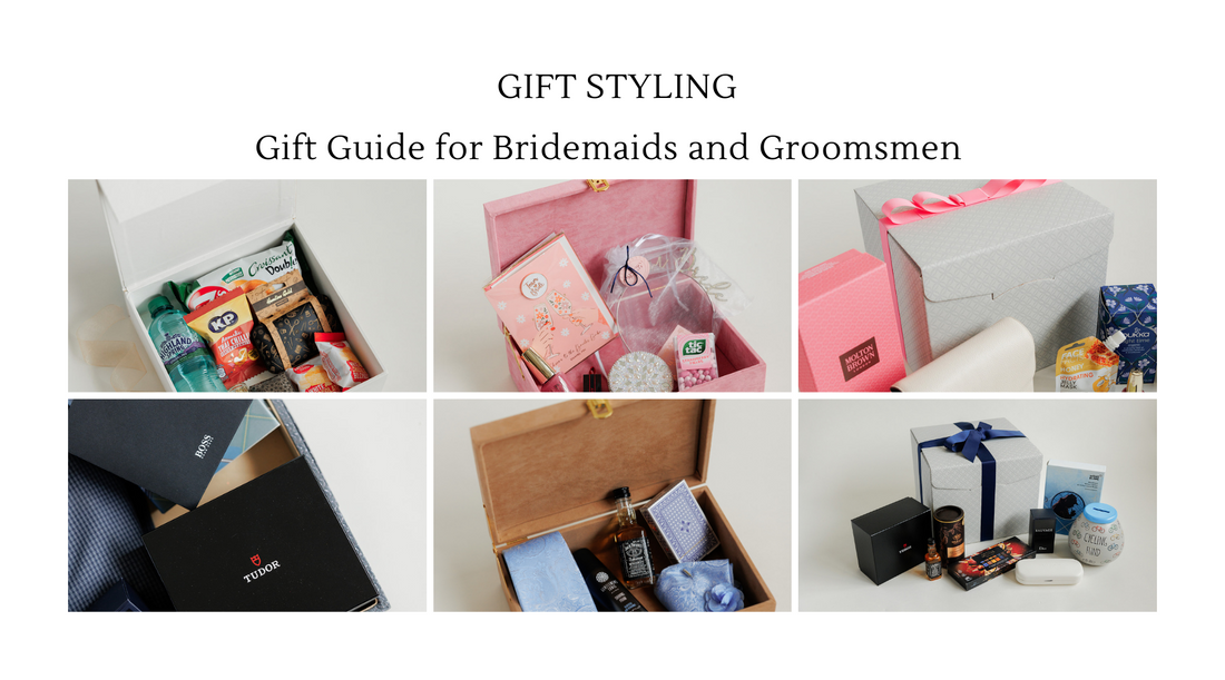 Gift Guide for Bridemaids and Groomsmen Gifting