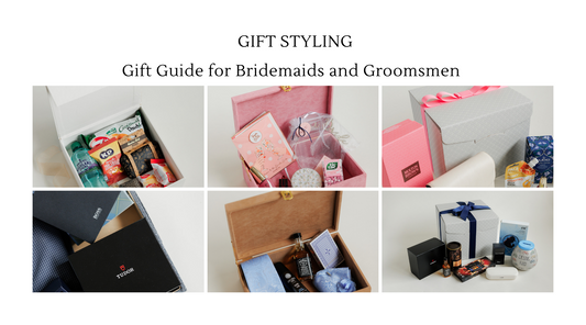 Gift Guide for Bridemaids and Groomsmen Gifting