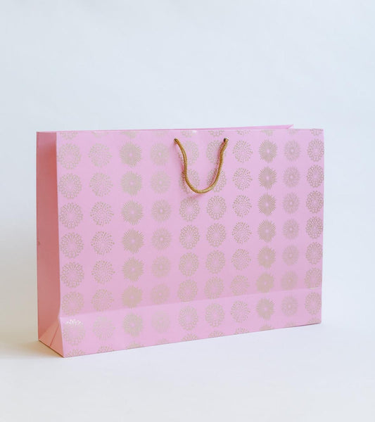 Baby Pink Sparkles Large Gift Bag