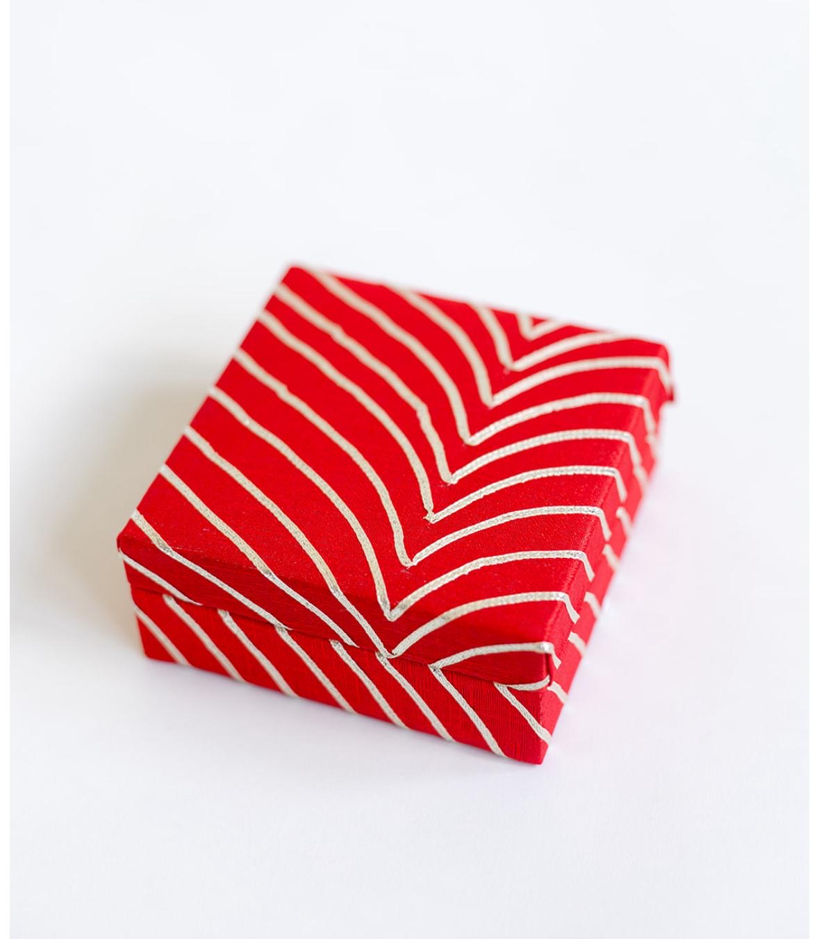 Red Diwali Tealight Holder (Festive Glow)