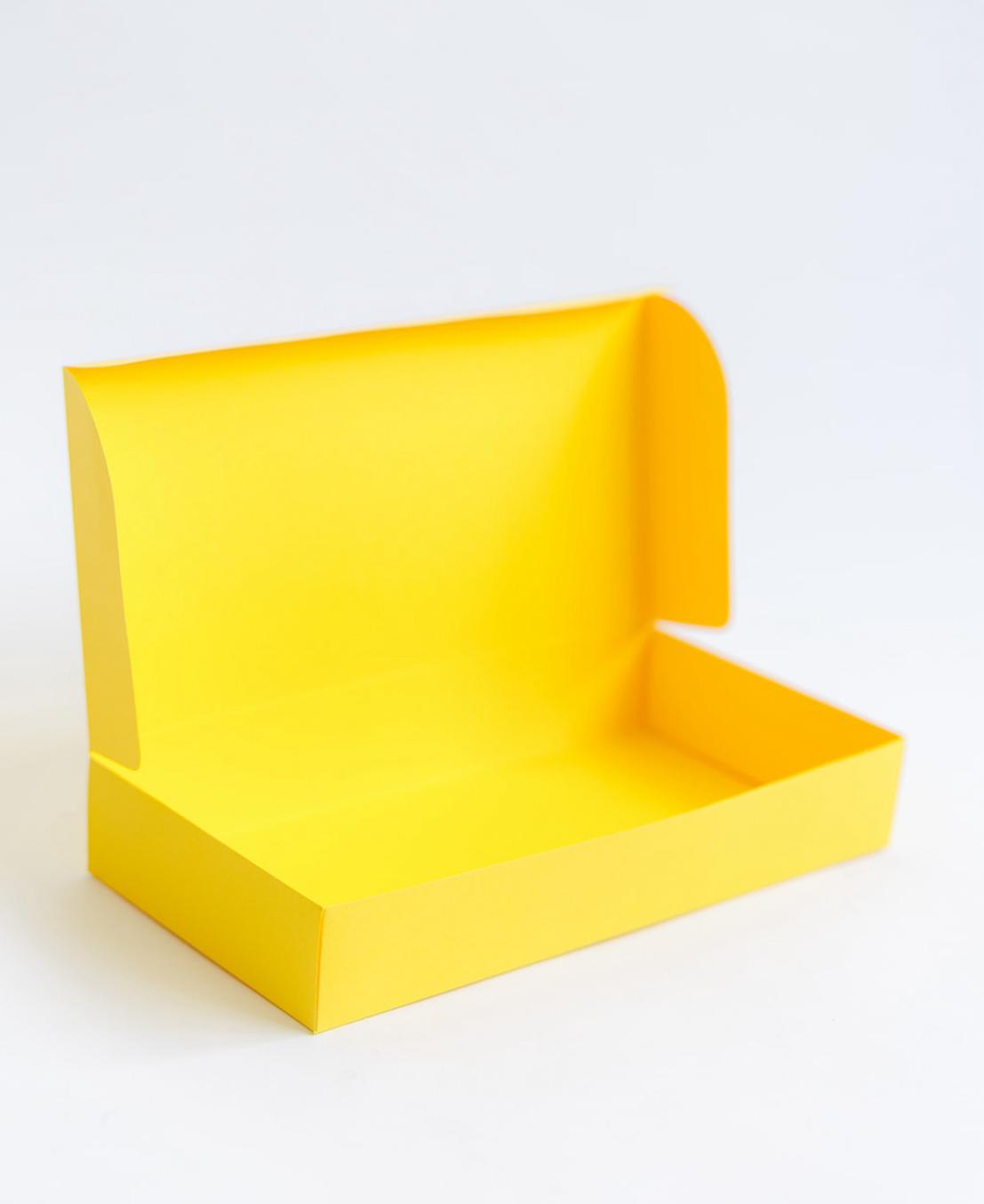 Diwali Diya Yellow Treat Box