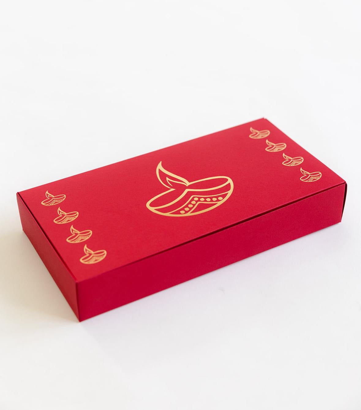 Diwali Diya Red Treat Box