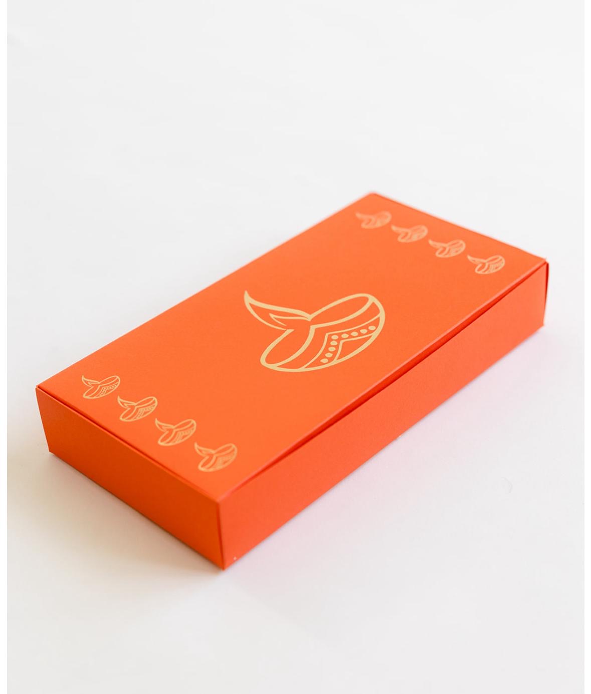 Diwali Diya Orange Treat Box