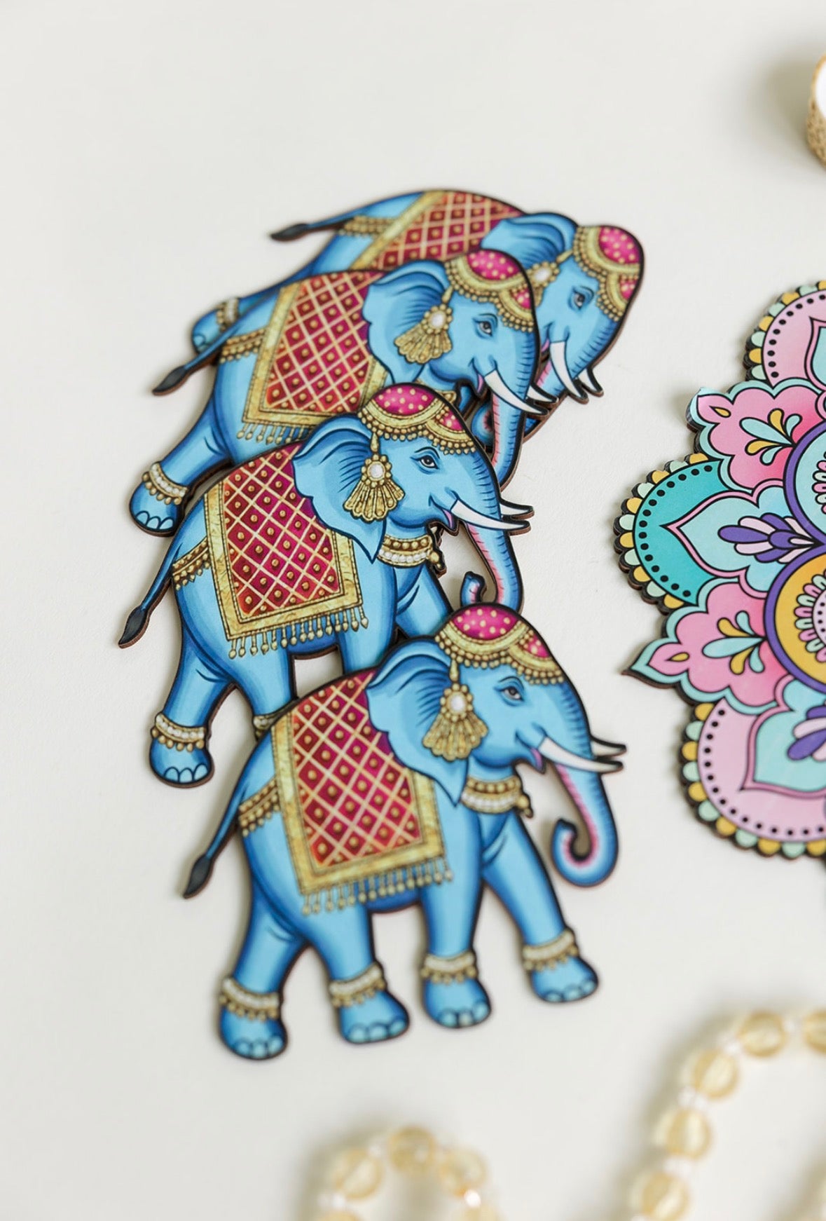 Royal Haathi Rangoli