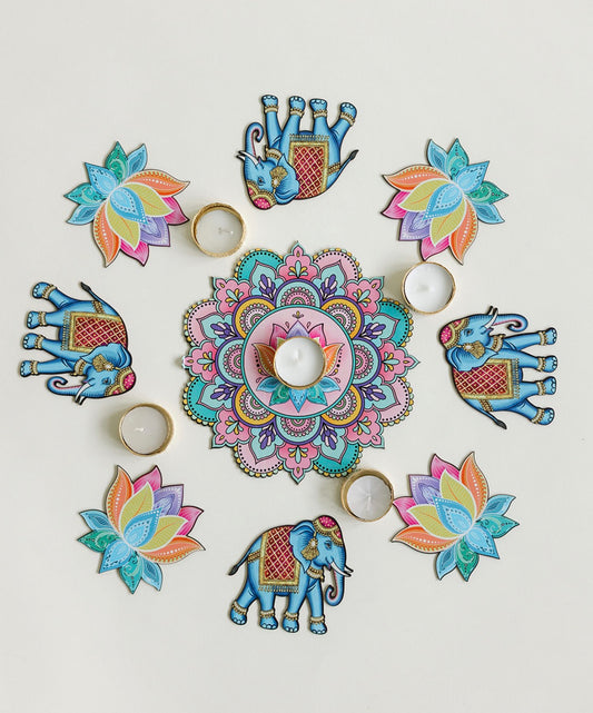 Royal Haathi Rangoli