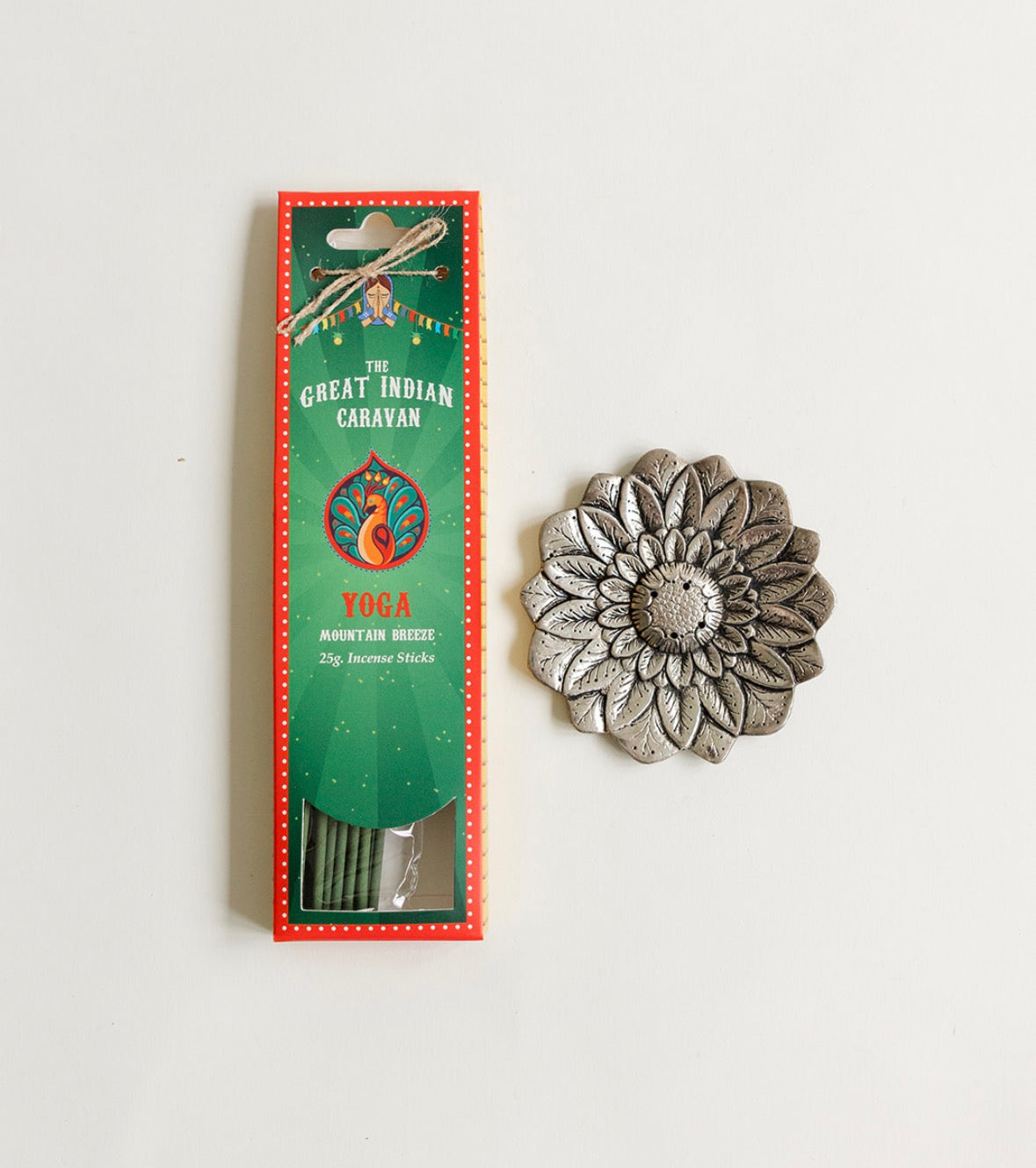 Flower incense Holder Gift Set