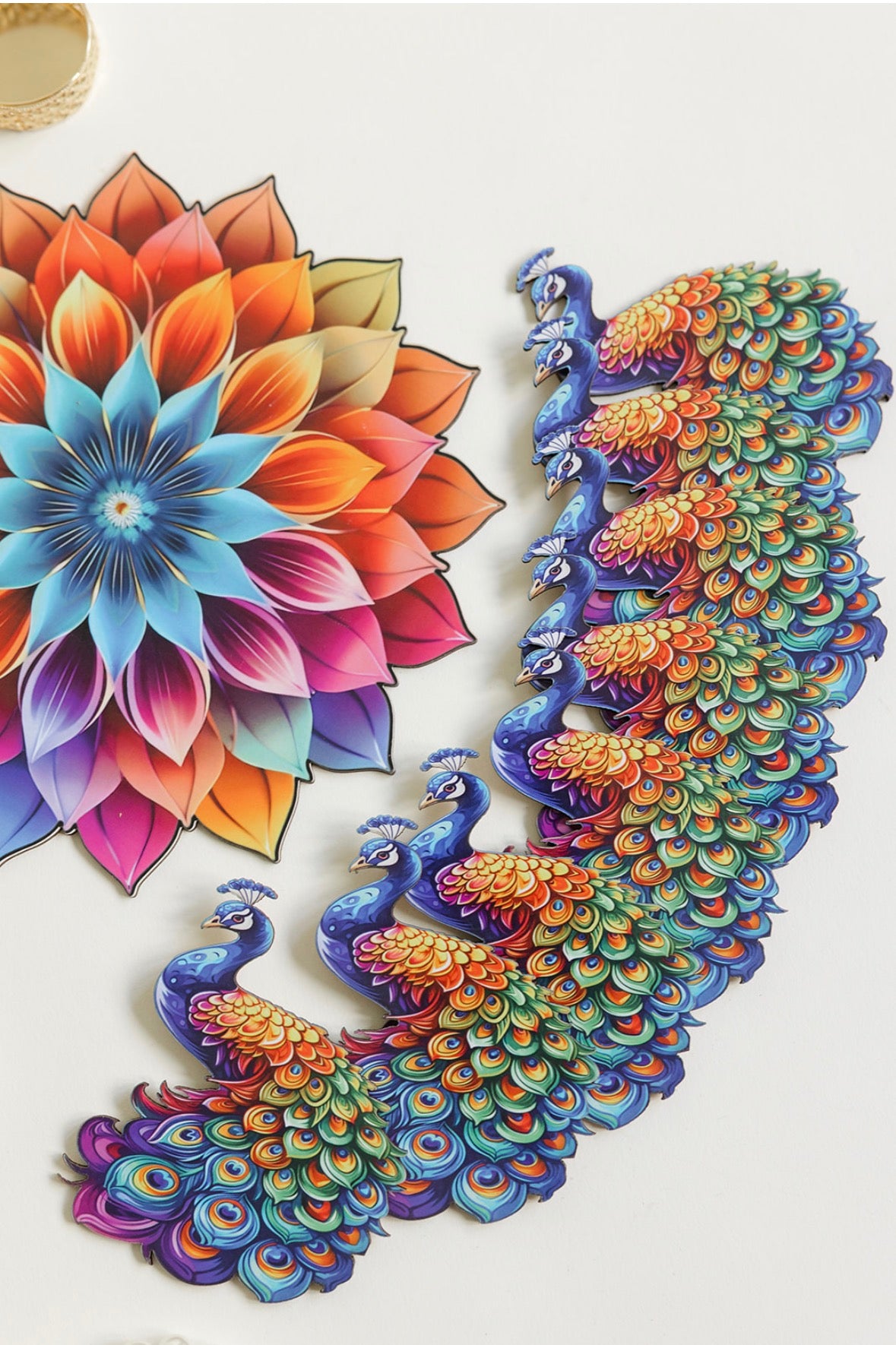 Peacock Rangoli