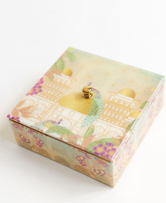 Square Plumes Of Paradise Gift Box
