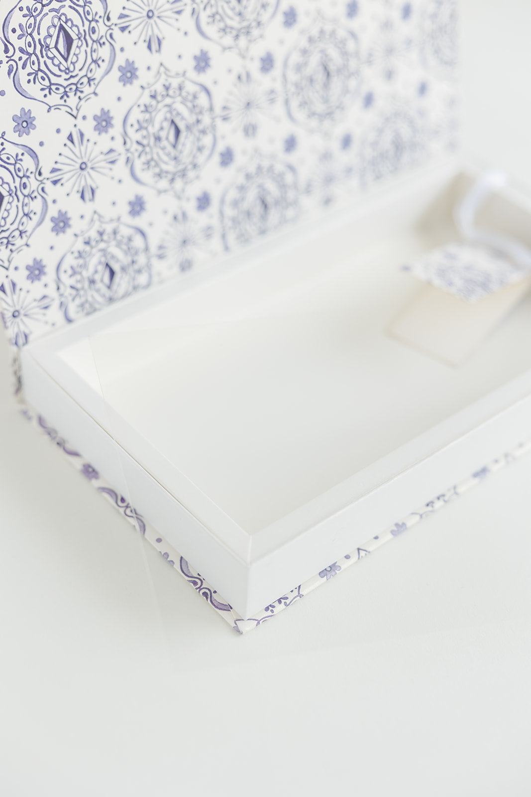 Luxury Printed Blue Gift Box
