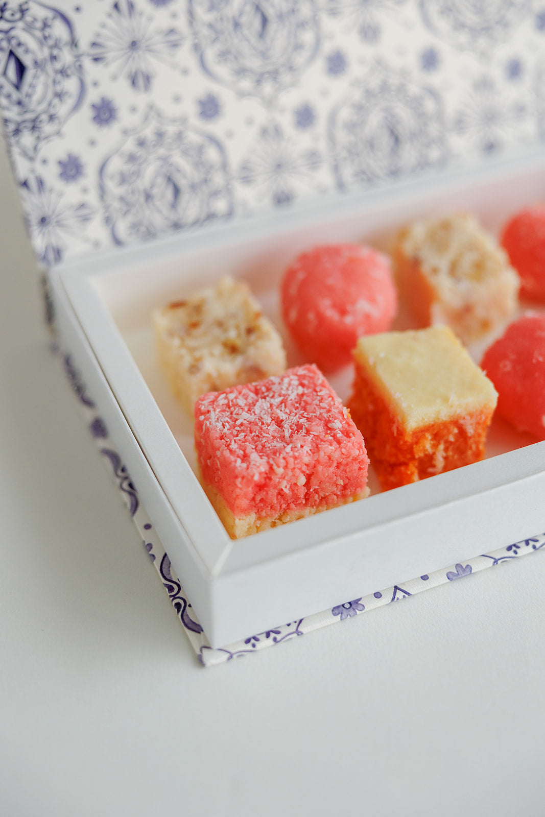 Luxury Printed Blue Gift Box