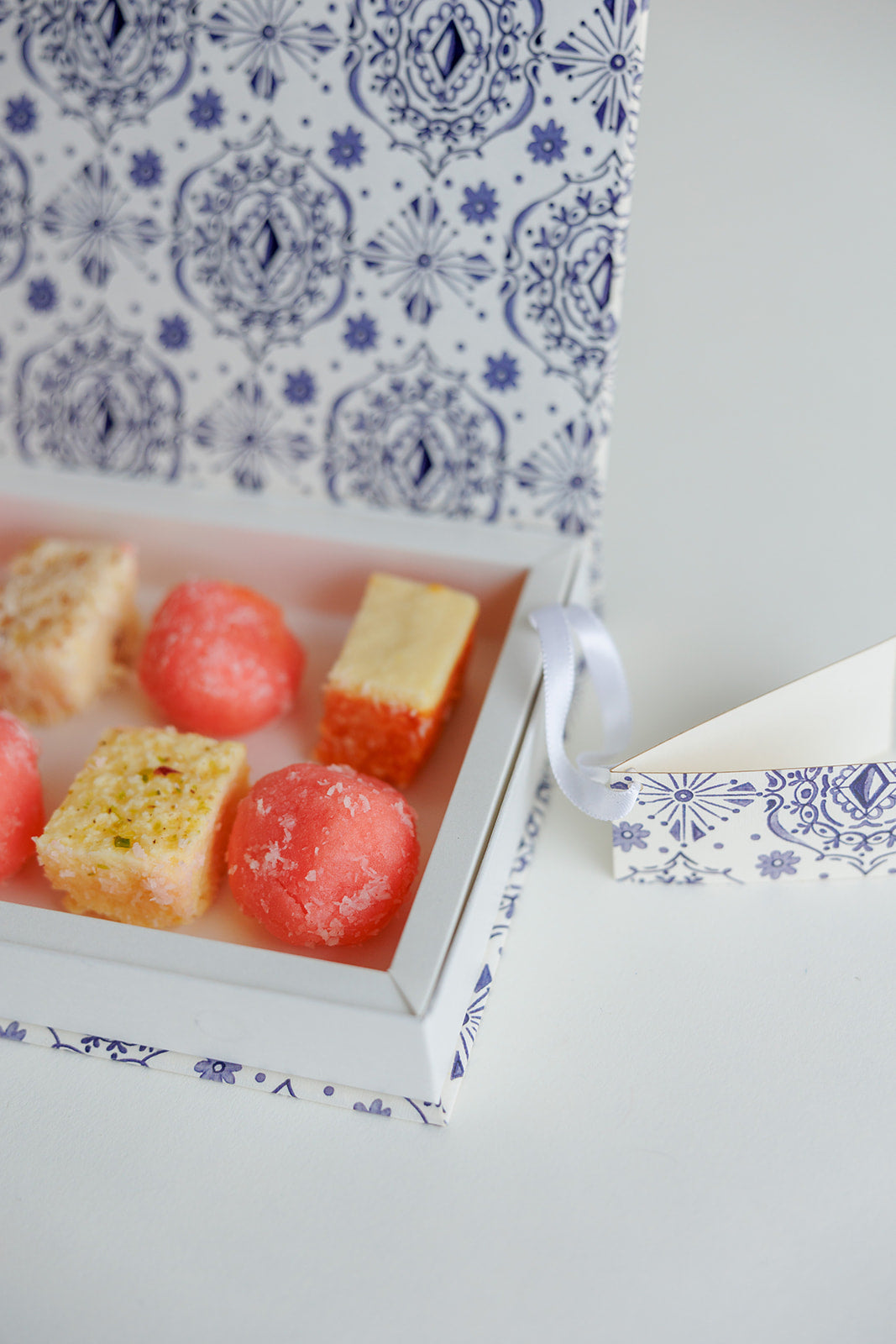 Luxury Printed Blue Gift Box