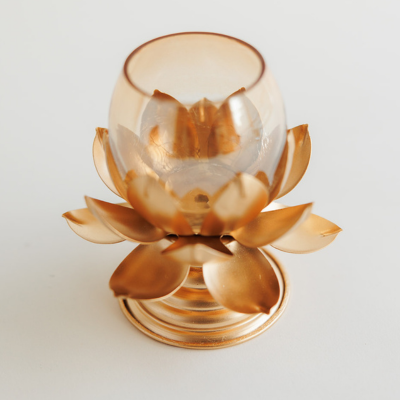 lotus candle holder