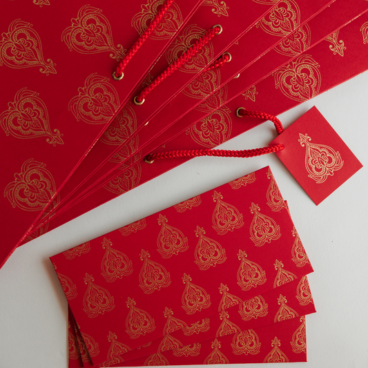 Wedding Gift Packaging Red  Bundle