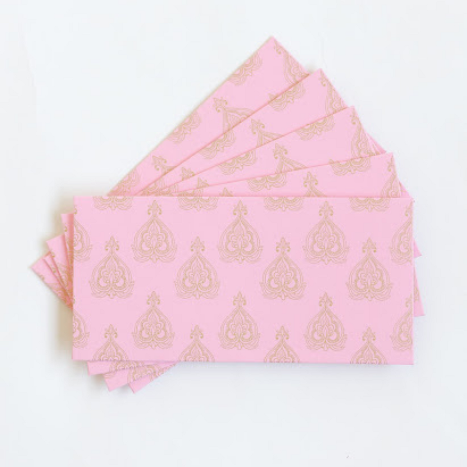 pink gift money envelopes