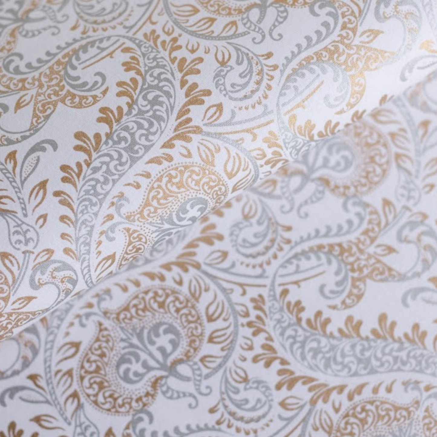 Opulent Silver & Gold Luxury Gift Wrap