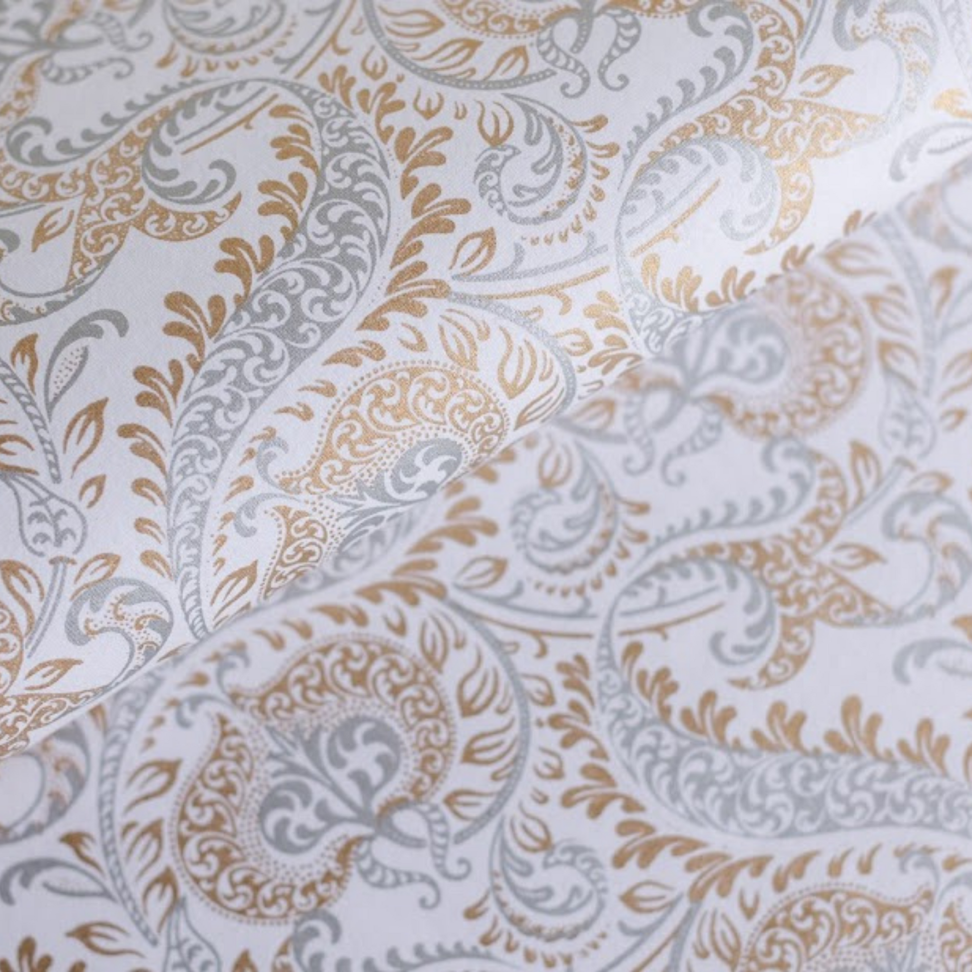 Opulent Silver & Gold Luxury Gift Wrap