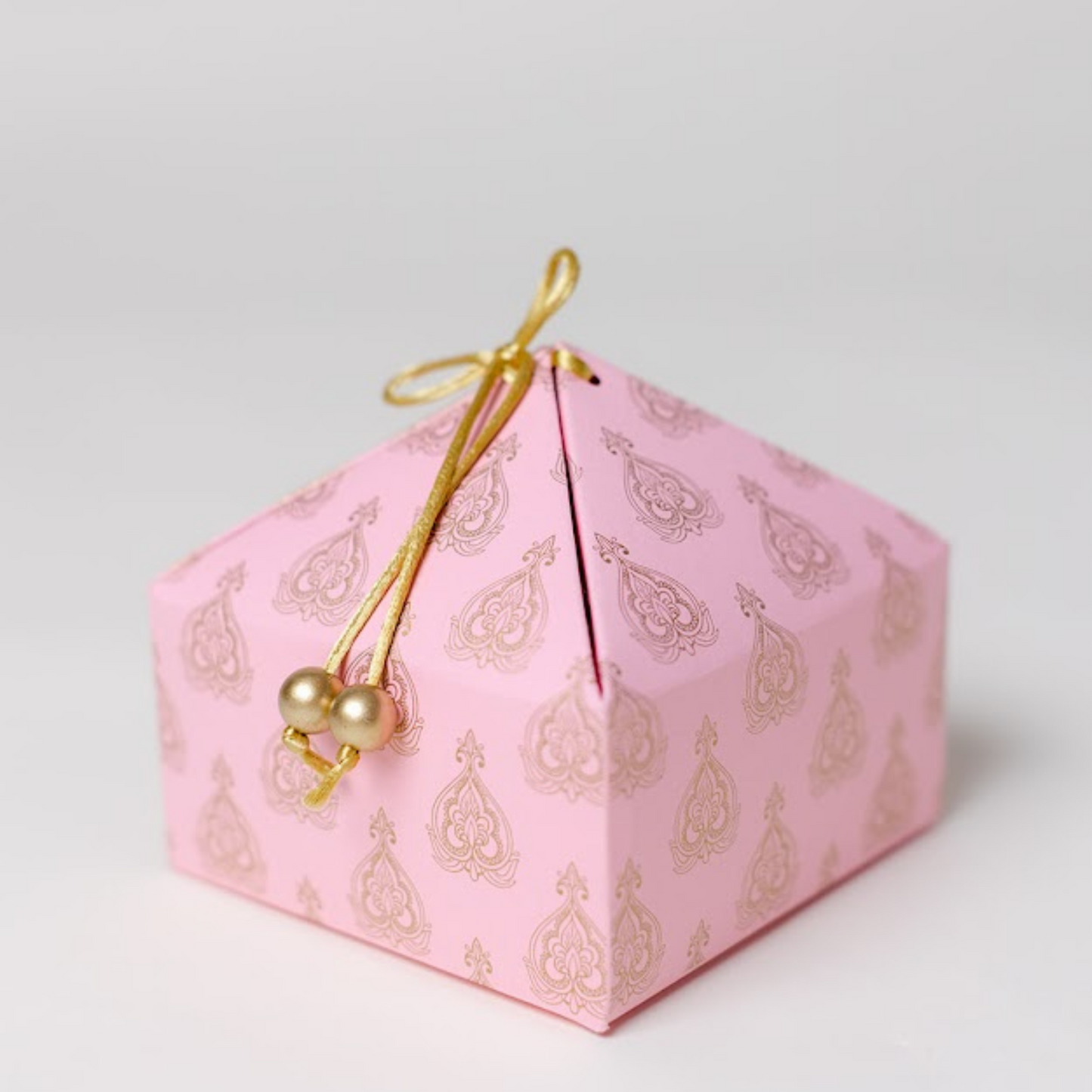 gift box Pink Mughal Leaf Gift Box