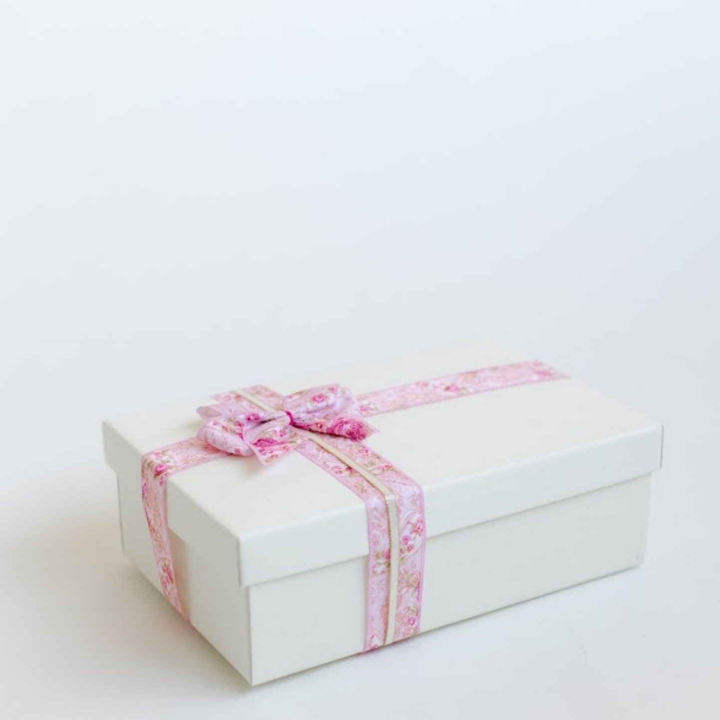 ivory silk gift box