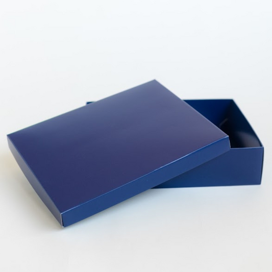 Navy Garment Clothing Gift Box