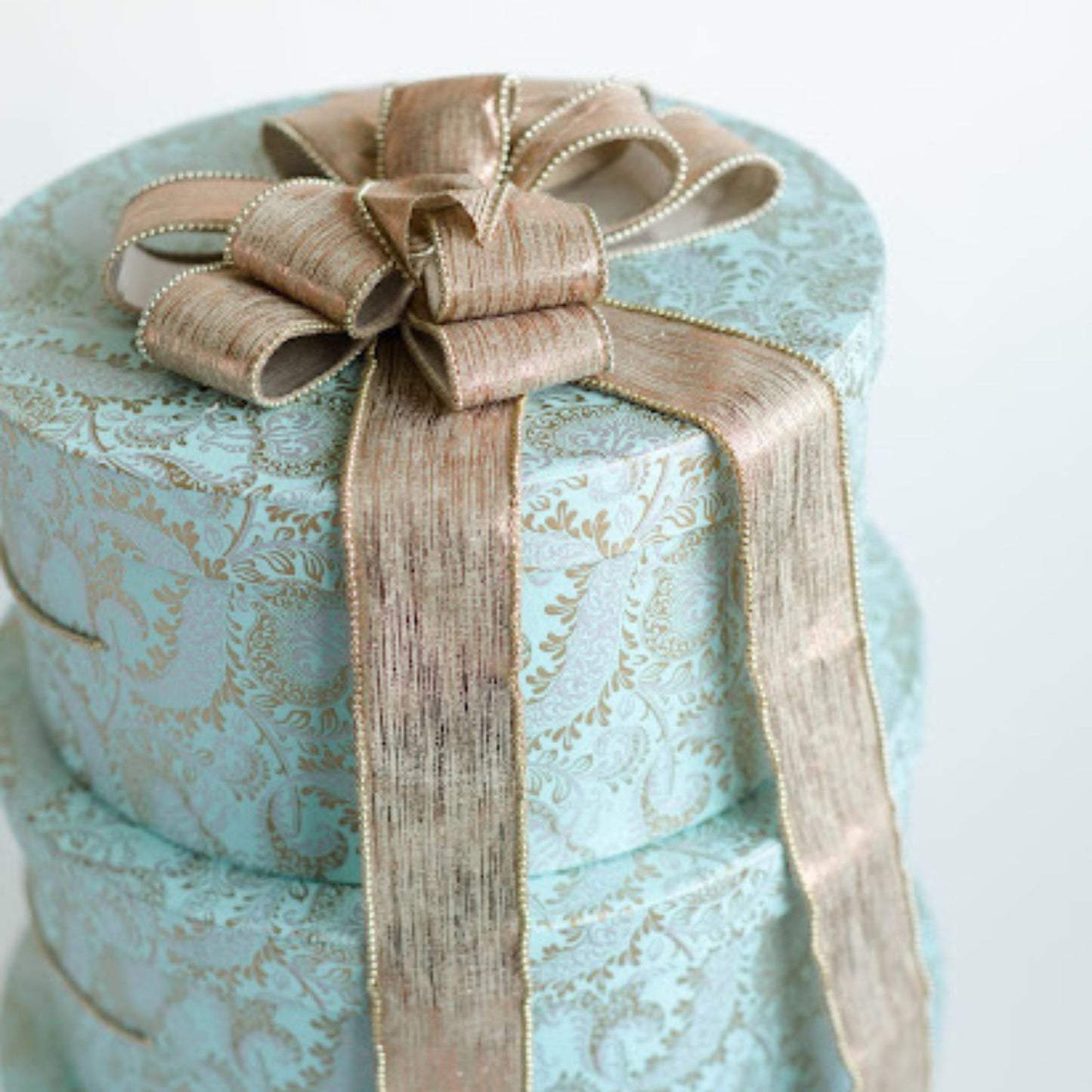 Teal Hat Gift Boxes Small Box