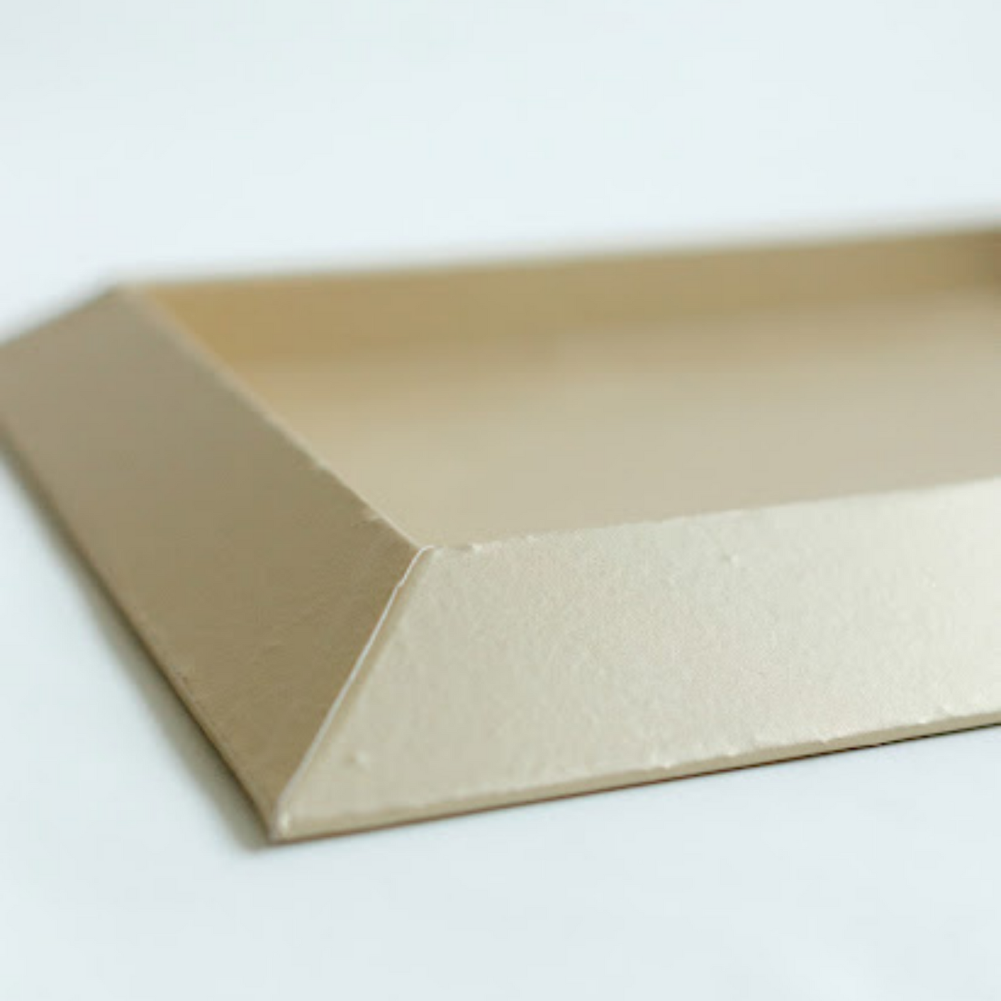 Gold Leatherette Hamper Tray- Various Sizes
