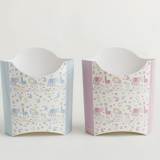 Little Girl Pink Bucket Gift Box