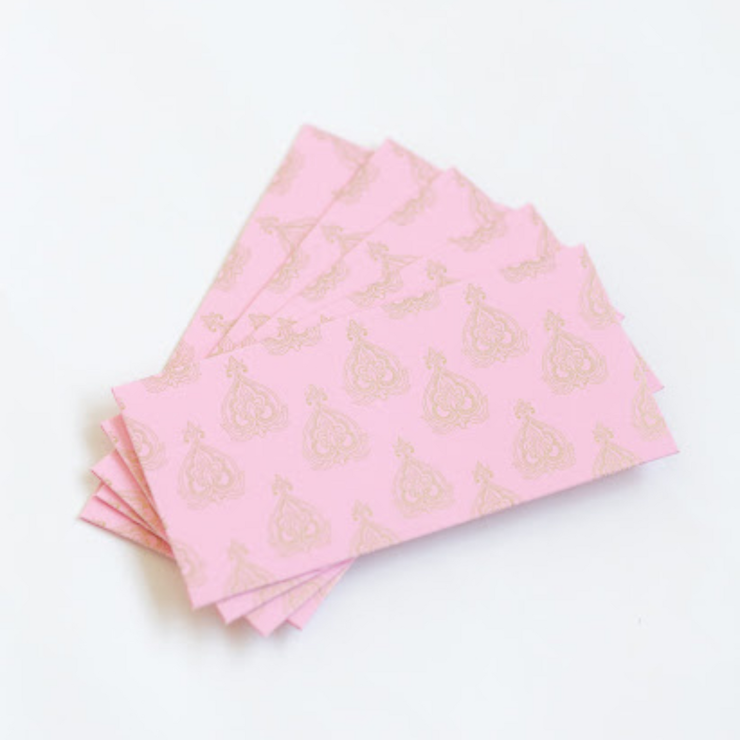 pink and gold chuni shugun envelopes