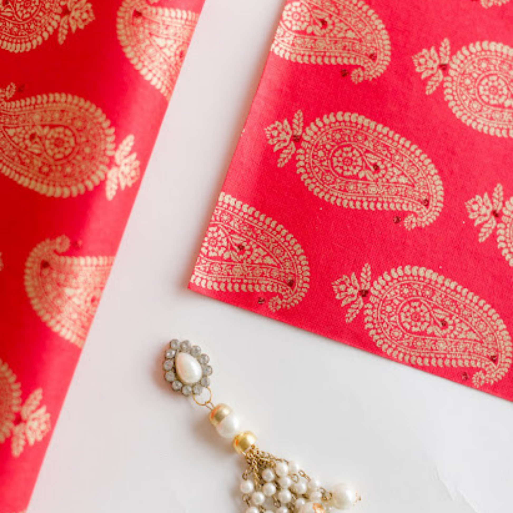 Ambi Red  Wedding Gift Wrap