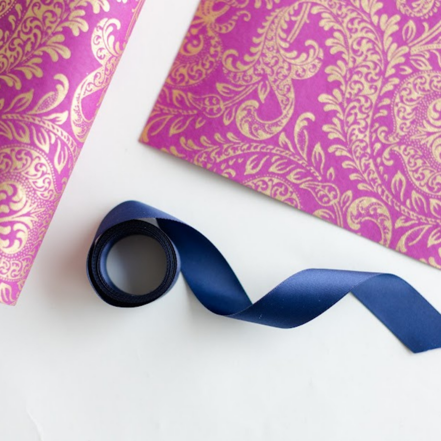 Opulent Purple Luxury Gift Wrap