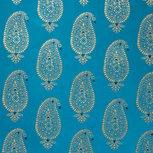 Ambi Blue Anniversary Wedding Gift Wrap