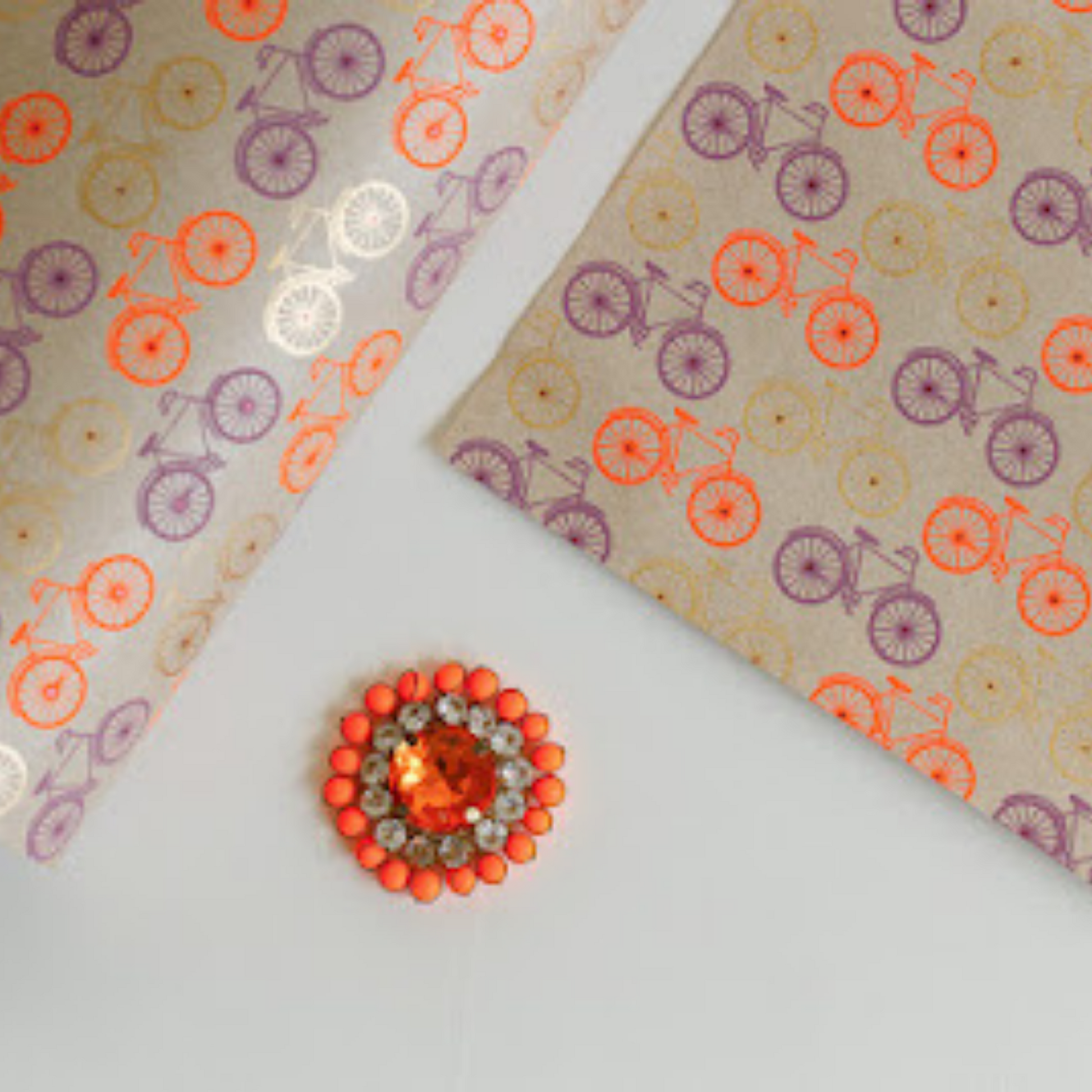 Boys gift packaging Bike Handmade Gift Wrap