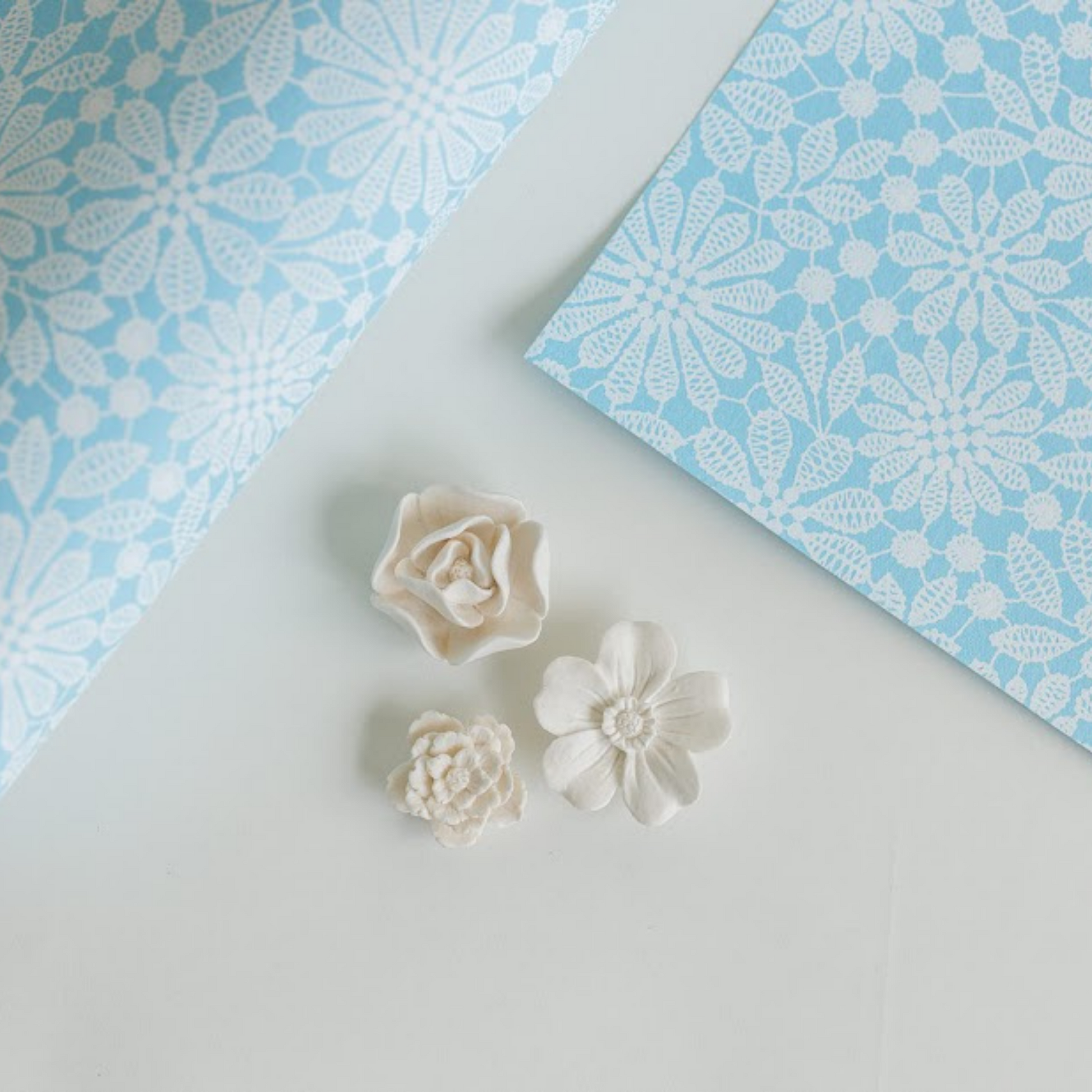 baby shower blue gift packaging 