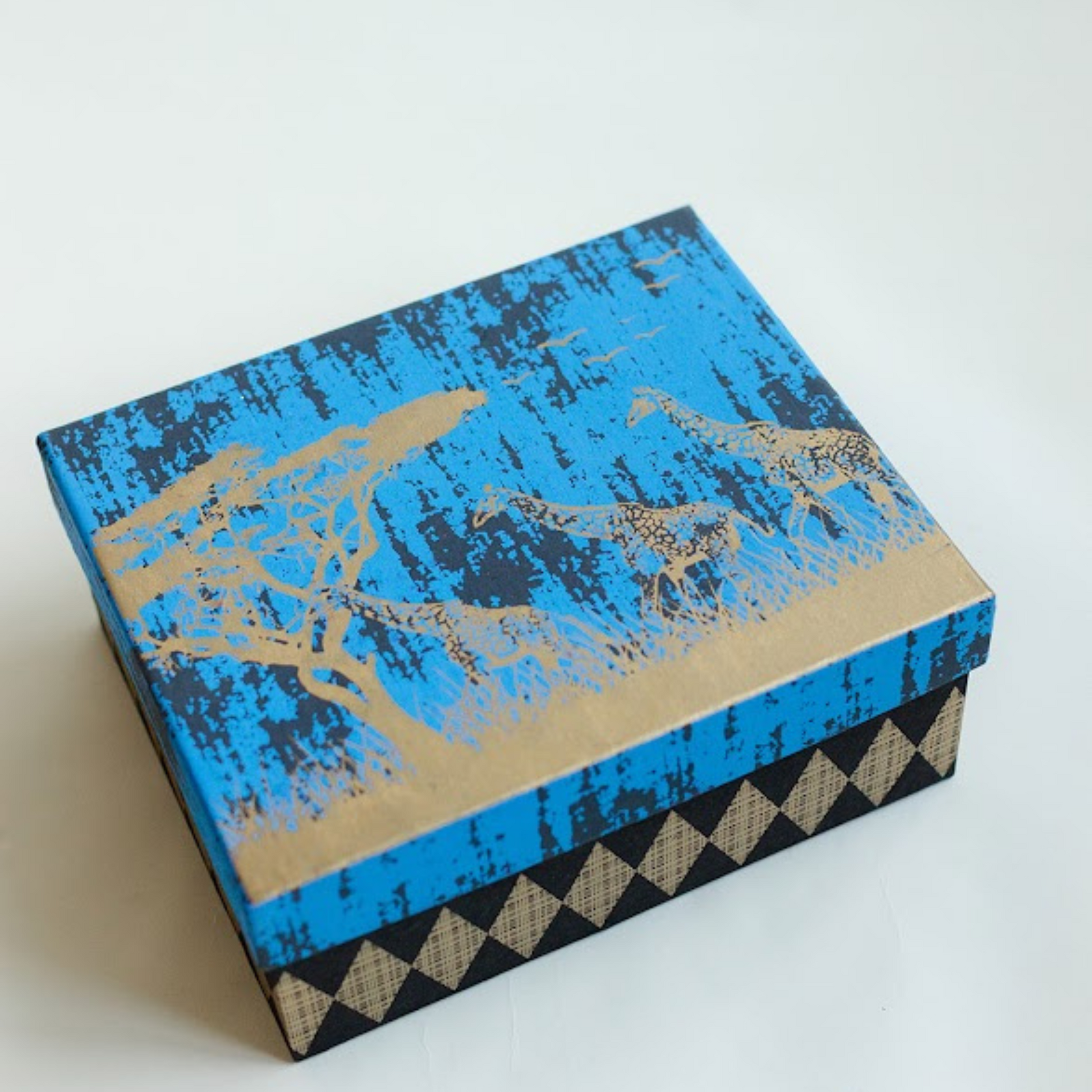 Gifferaf animal print gift box