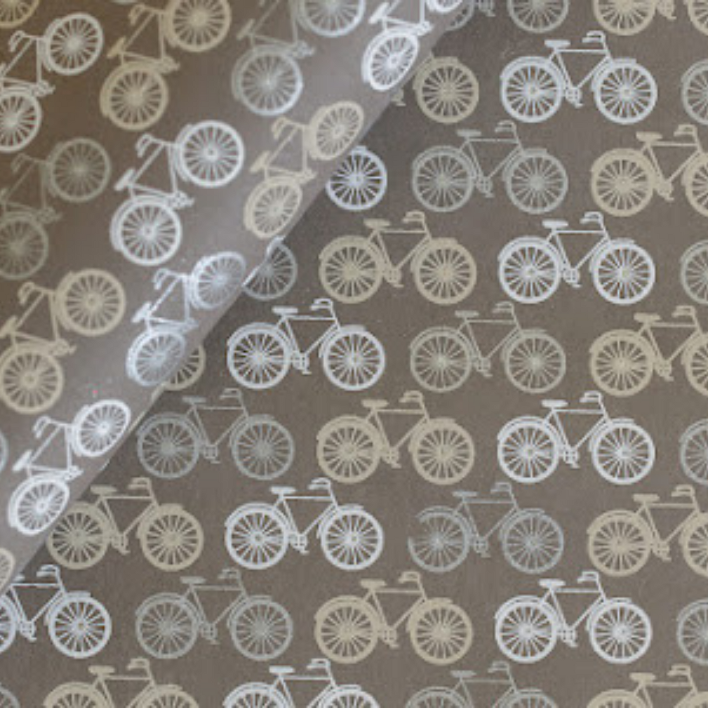 Luxury Grey Bike Handmade Gift Wrap