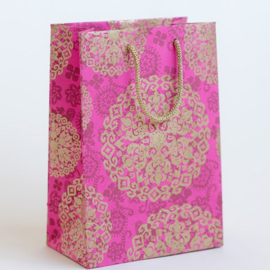 Pink Majestic Small Gift Bag 