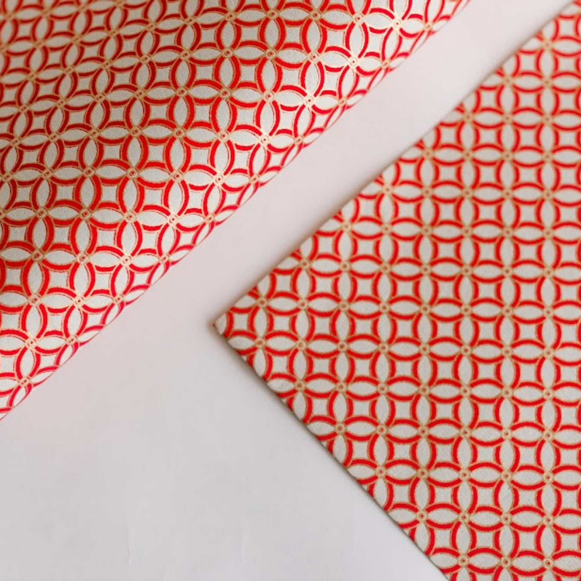 luxury weddin g gift wrap uk in  red and gold