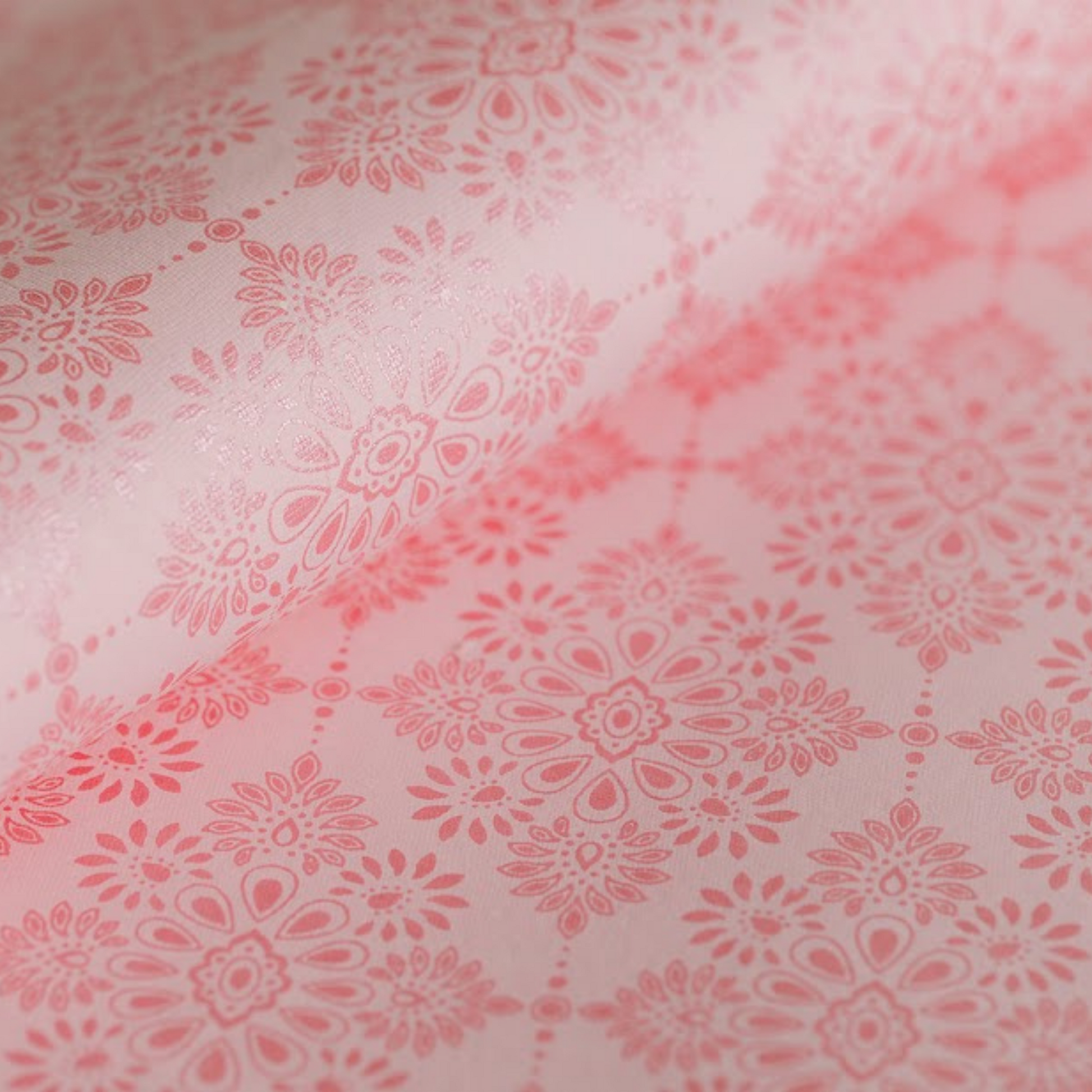 Kundan Pink Wedding Baby shower Luxury Handmade Gift Wrap