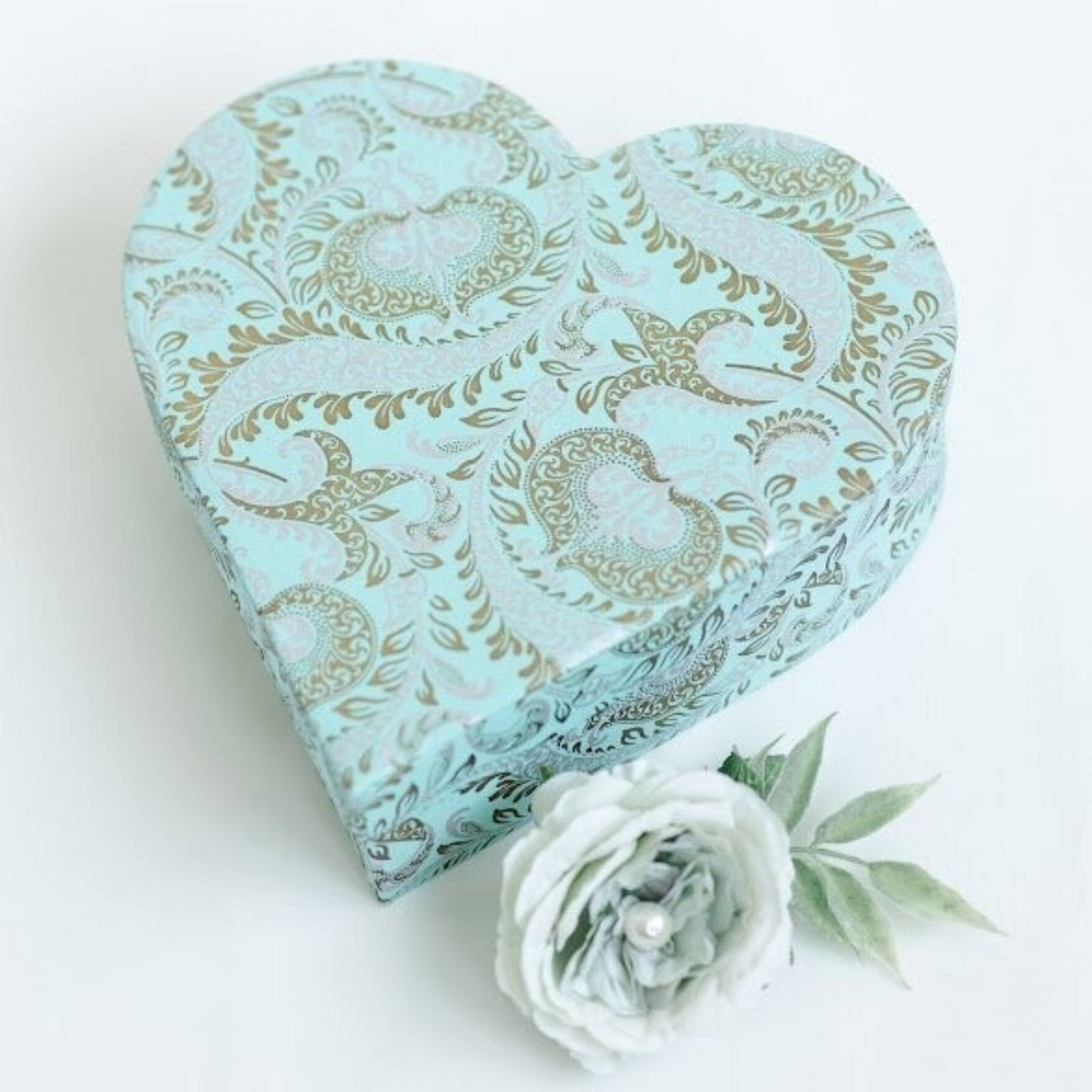 kurmai gift packaging uk teal and gold colour